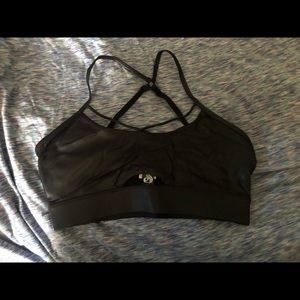 Never worn Black Ryderwear sports bra